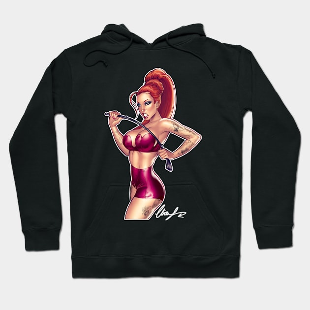 Fetish Pinup Hoodie by Eliaschatzoudis